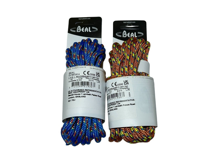 BEAL CORDELETTE 6mm x 5M 輔助繩 / 顏色隨機出貨 mabuvalley
