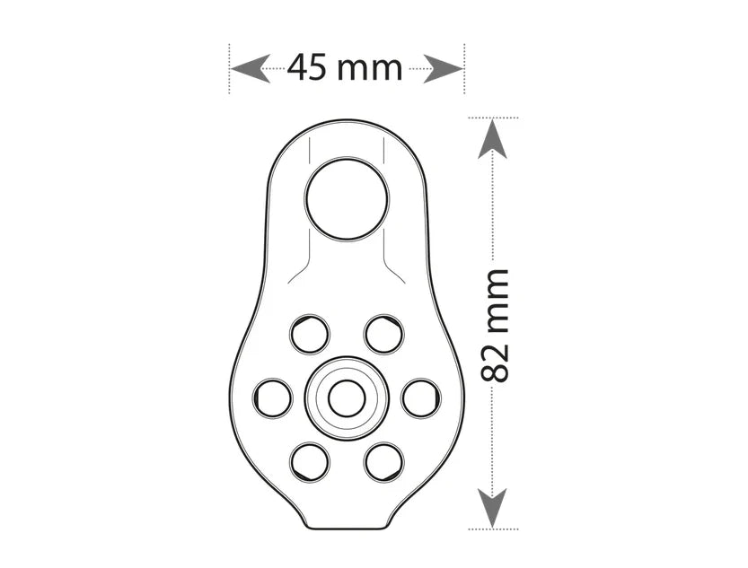 BEAL TRANSF'AIR FIXE 固定式滑輪