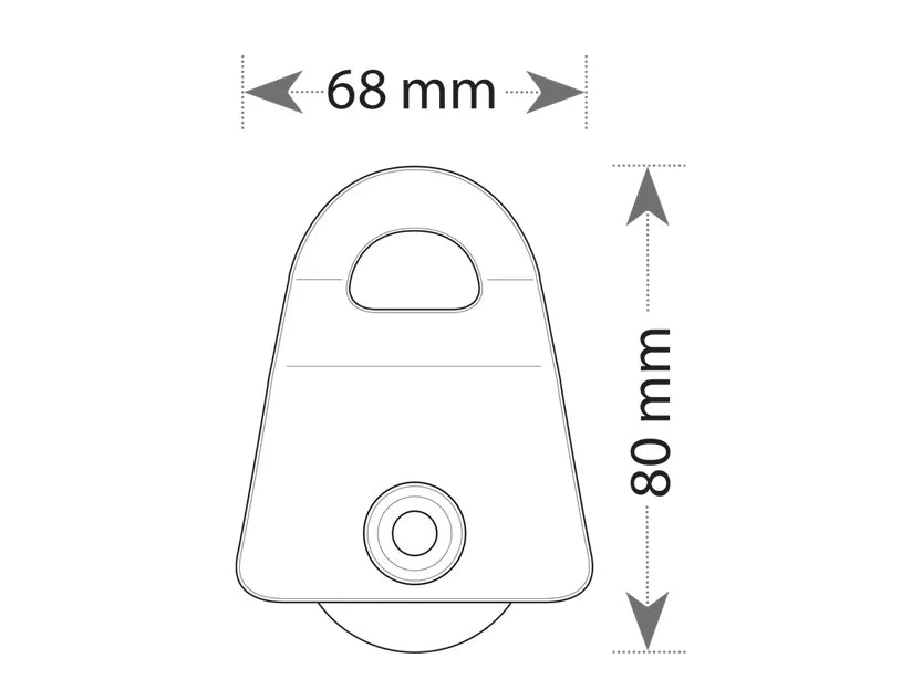 BEAL TRANSF'AIR MINI 側擺式滑輪