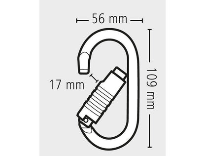 BEAL O'SMITH 3 MATIC 鋼製O型三段自動上鎖鉤環 mabuvalley