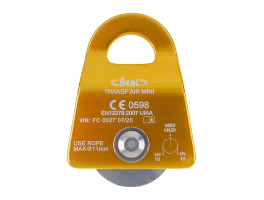 BEAL TRANSF'AIR MINI 側擺式滑輪