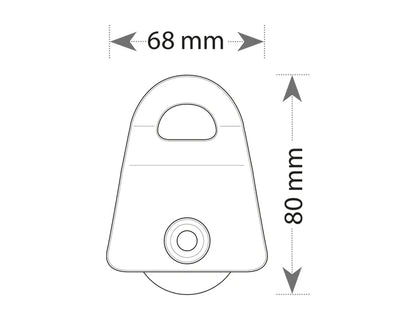BEAL TRANSF'AIR MINI 側擺式滑輪