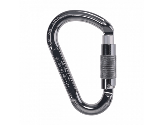 BEAL BE LOCK 3-MATIC 鋁合金梨型三段自動上鎖鉤環